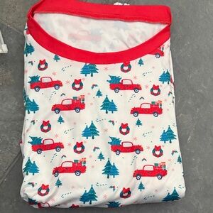 Festive Red and Blue Adults Womens Pajamas